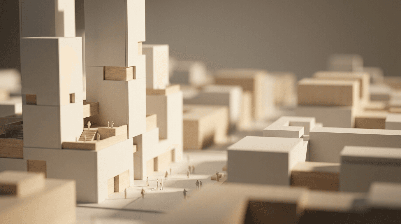 Architectural detail of the luxury beachfront property design